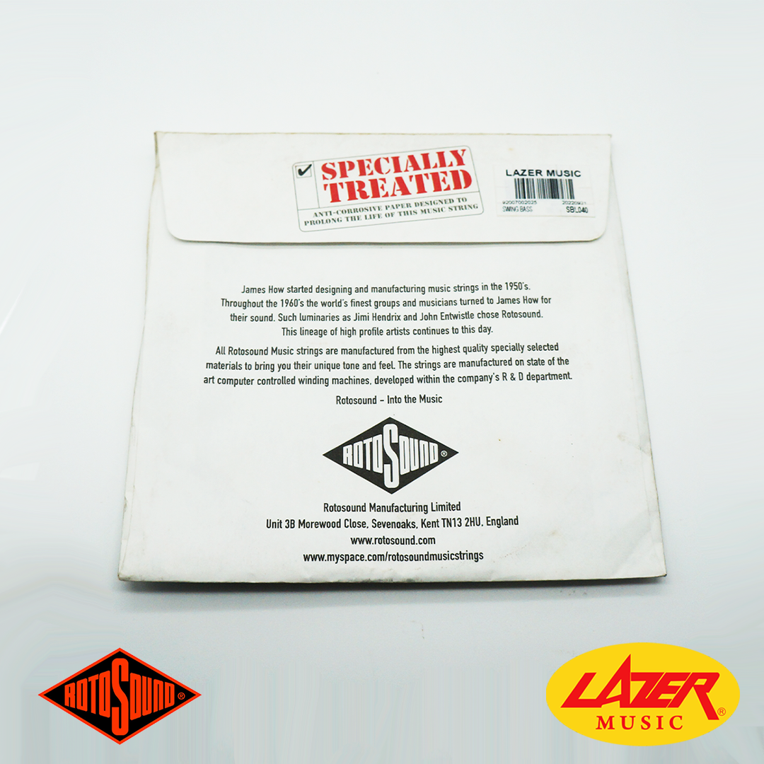 Rotosound Swing Bass 66 Light Bass Guitar String (1-Piece G-String)